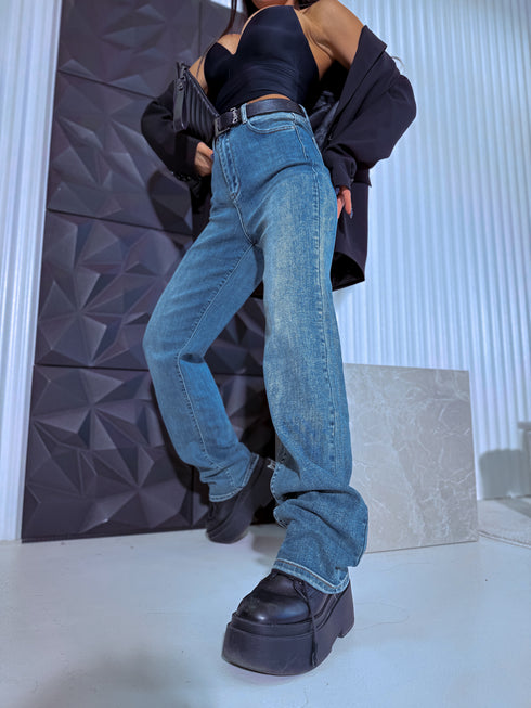 BLUE denim pants "T6272-6 BEST OF TITAN"